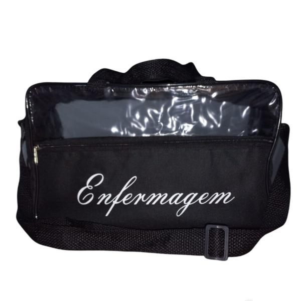 Imagem de Kit de enfermagem com esfigmo esteto e bolsa transparente