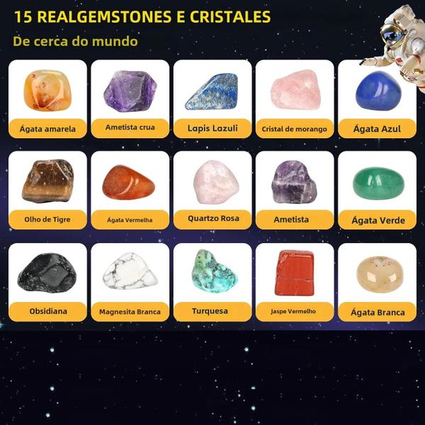 Imagem de Kit de Escavação de Gemas do Sistema Solar para Crianças - Brinquedo Educativo de Ciência