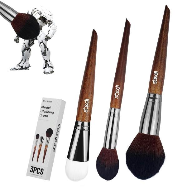 Imagem de Kit de escovas de limpeza stedi Model Hobby Making Tools com 3 escovas