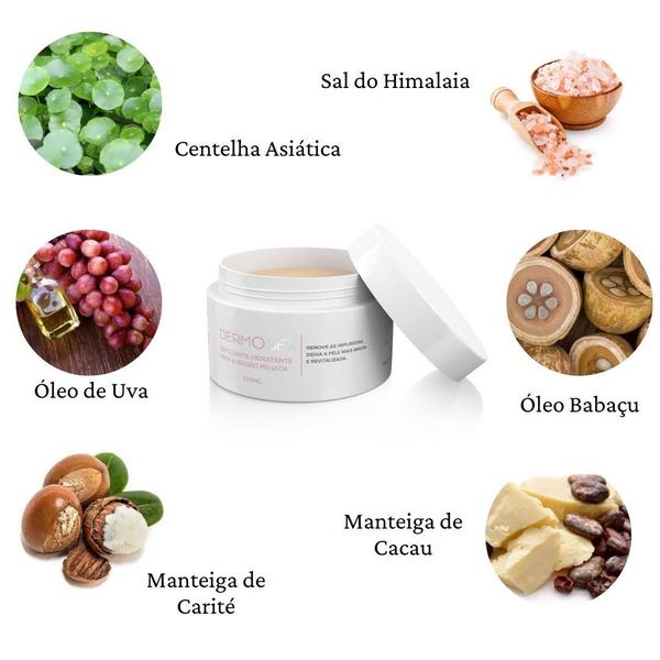 Imagem de Kit de Estética Intima Feminina Creme Esfoliante e Clareador de Virilha