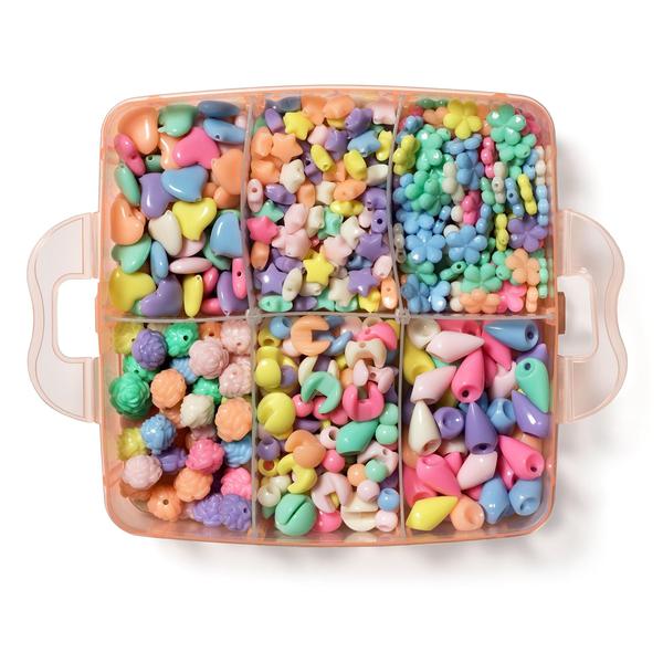 Kit de fabricação de joias Beads Peachy Keen Crafts com estojo de armazenamento Imagem de Kit de fabricação de joias Beads Peachy Keen Crafts com estojo de armazenamento