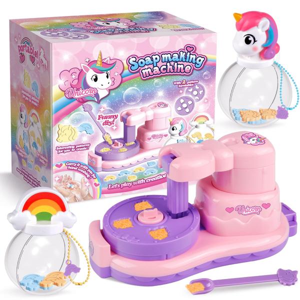 Imagem de Kit de fabricação de sabonete Tacopet Unicorn & Rainbow para meninas de 3 a 7 anos