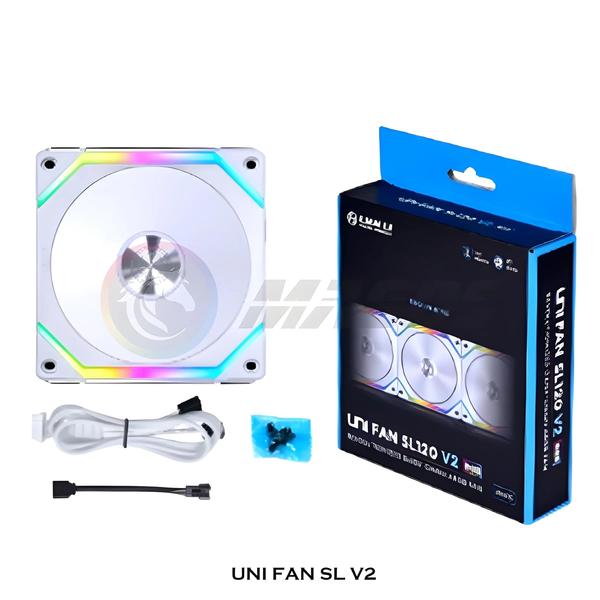 Kit de Fans Lian Li Uni Fan SL V2 ARGB - SL120/SL140 - Controle L