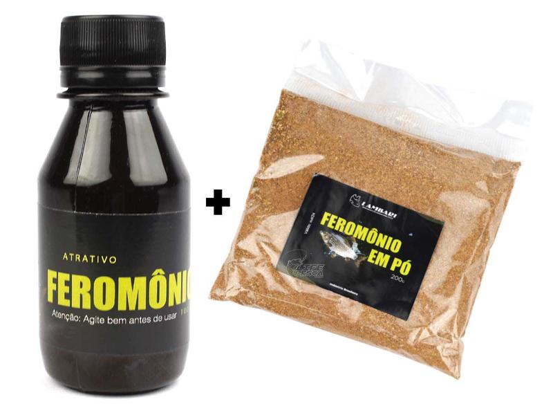 Imagem de Kit de Feromônios Líquido 100ml e Pó 200g - Lambari