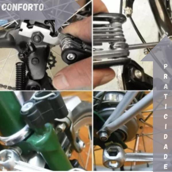 Imagem de Kit De Ferramentas De Bicicleta - Essenciais Para Ciclistas