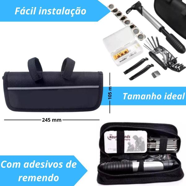 Imagem de Kit De Ferramentas De Bicicleta Pro - Completo Para Reparos