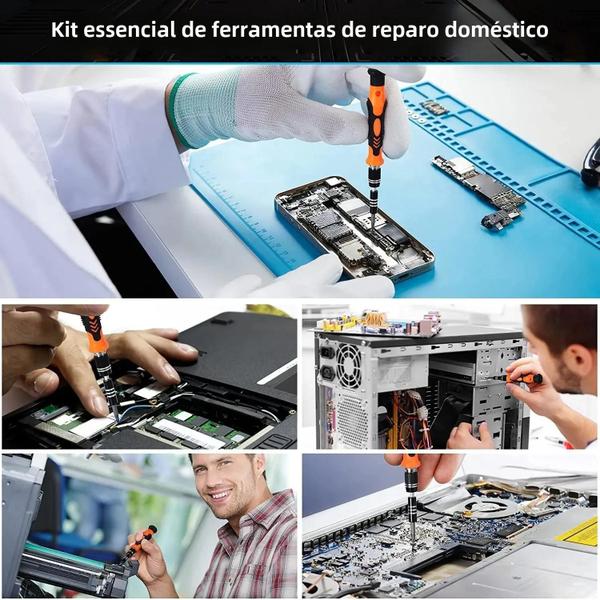 Imagem de Kit de Ferramentas de Precisão Wozobuy - 140 em 1 com Chave de Fenda Magnética