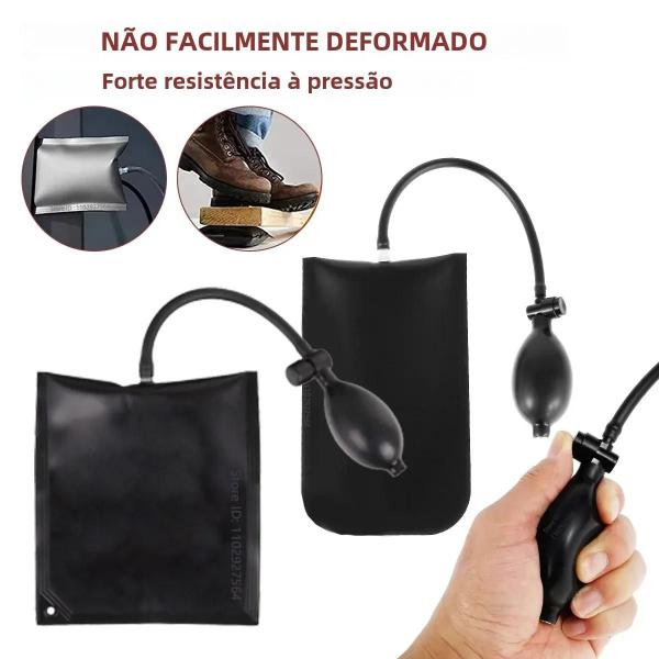 Imagem de Kit de Ferramentas para Carro de Longo Alcance com Bomba de Ar, Cunha e Chave Anti-Perda