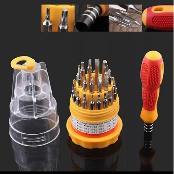 Imagem de Kit de Ferramentas para Conserto de Celular Torx Philips Fenda