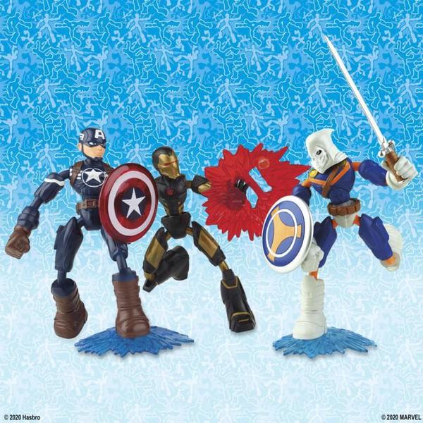 Imagem de Kit De Figuras Blend And Flex - Marvel - Avengers - Hasbro