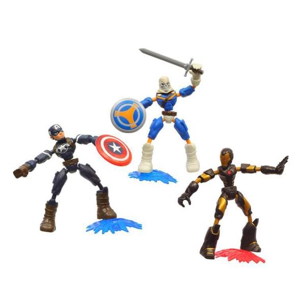 Imagem de Kit De Figuras Blend And Flex - Marvel - Avengers - Hasbro