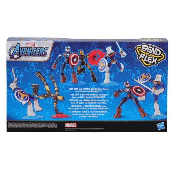 Imagem de Kit de Figuras - Blend and Flex - Marvel - Avengers - Hasbro