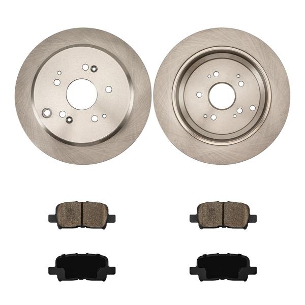 Imagem de Kit de freio traseiro automotivo KAX para Odyssey 2002-2004