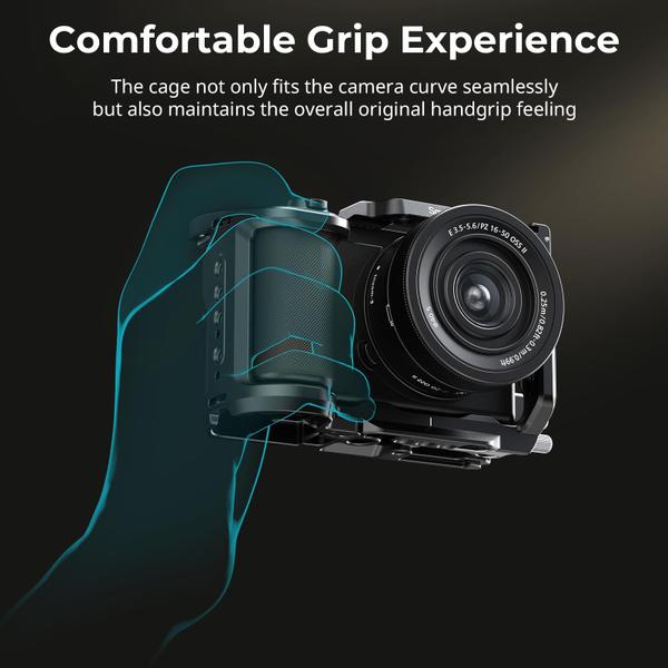 Kit de gaiola SMALLRIG ZV-E10 II para Sony ZV-E10 II com acessórios Imagem de Kit de gaiola SMALLRIG ZV-E10 II para Sony ZV-E10 II com acessórios