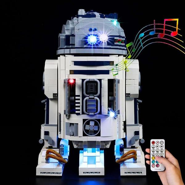 Imagem de Kit de iluminação Kyglaring para Lego Star Wars R2 D2 75308 com RC