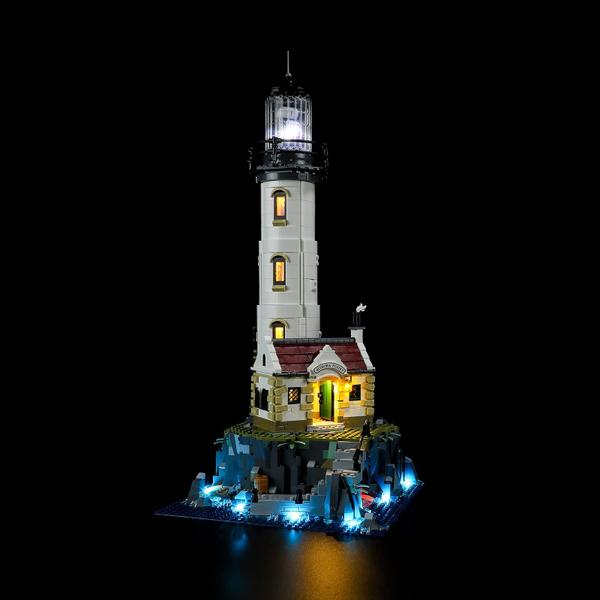 Imagem de Kit de iluminação para LEGO Motorized Lighthouse 21335 da BRIKSMAX