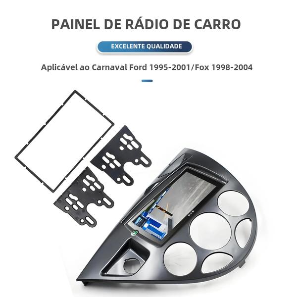 Imagem de Kit de Instalação de Rádio para Carro Ford Focus MK1 e Fiesta - Painel 2 DIN (LHD)