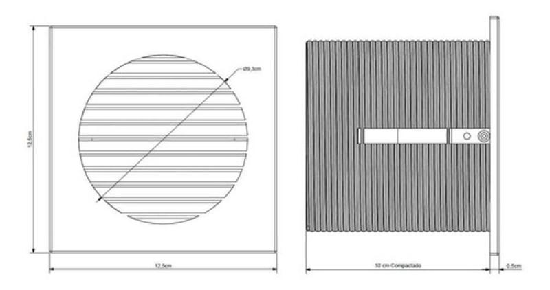 Imagem de Kit De Instalação Exaustor 100 - Tubo Extensível - Equation