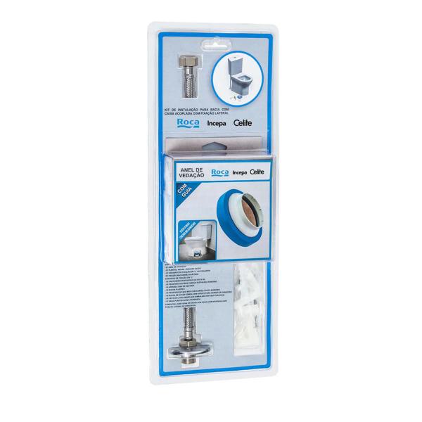 Kit de Instalação Para Bacia Com Caixa Acoplada Com Saída Horizontal - Celite Imagem de Kit de Instalação Para Bacia Com Caixa Acoplada Com Saída Horizontal