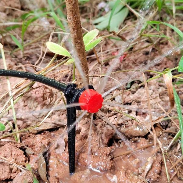 Imagem de Kit de Irrigação por Gotejamento Ajustável (5-20m) - Micro Rega para Plantas