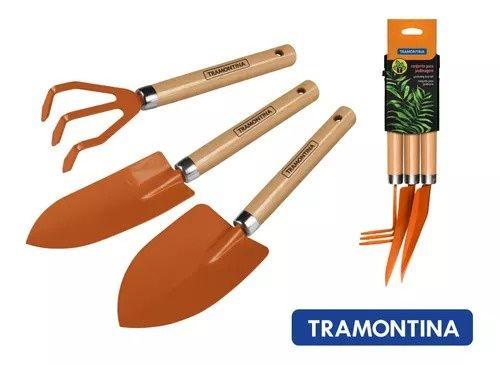 Imagem de Kit De Jardinagem Profissional Conjunto 3 Peças Tramontina