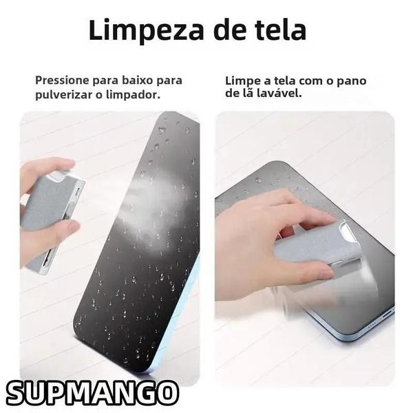 Imagem de Kit de Limpeza 5 em 1 para Fones, Celulares, Tablets, Laptops e TVs