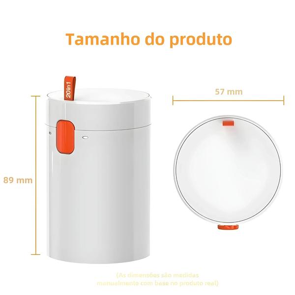 Kit de Limpeza para Computador 20 em 1 - Teclado, Fones de Ouvido e Tela Imagem de Kit de Limpeza para Computador 20 em 1 - Teclado, Fones de Ouvido e Tela