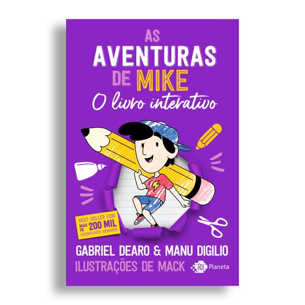 Imagem de Kit de Livros, As Aventuras De Mike 1 + As Aventuras De Mike 2, O Bebê Chegou + As Aventuras De Mike, O Livro Interativo Mais Divertido