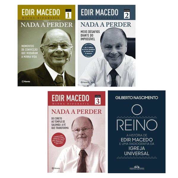 Imagem de Kit de livros edir macedo igreja universal - 4 vol