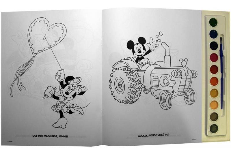 Imagem de Kit de livros infantis:   minnie minhas primeiras historias + coleção disney aquarela- Crianças 4+ Anos