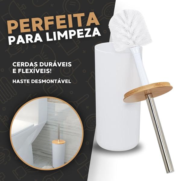 Imagem de Kit De Lixeira E Banheiro Conjunto Acessórios Lavabo Luxo