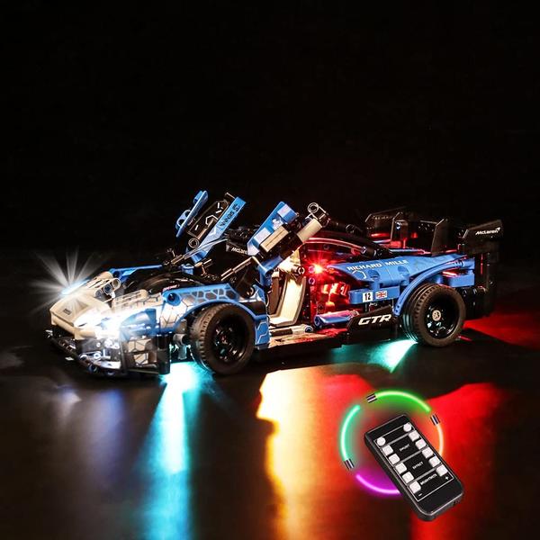 Imagem de Kit de luz LED compatível com Lego McLaren Senna GTR