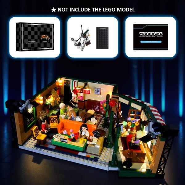 Imagem de Kit de luz LED para Lego 21319 Ideas Friends Central Perk