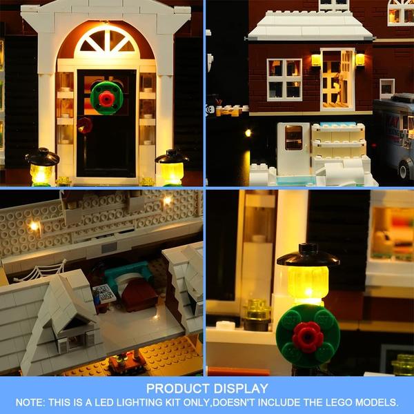 Imagem de Kit de luz LED para Lego Home Alone 21330 da VONADO