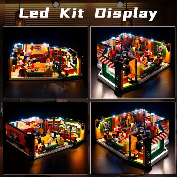 Imagem de Kit de luzes LED Bourvill para Lego Ideas Friends Central Perk