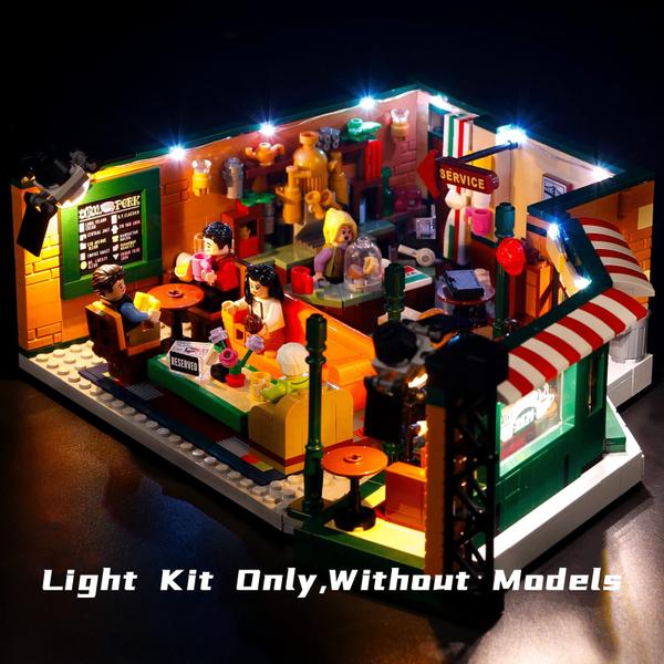 Imagem de Kit de luzes LED para Lego Ideas Friends The Televisio da Bourv