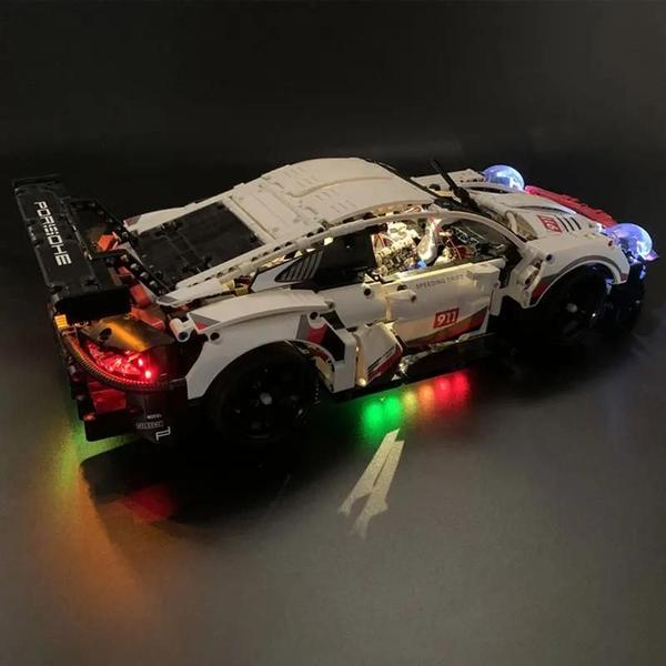 Imagem de Kit de Luzes LED para Lego Technic 42096/20097 - Carros de Corrida - Iluminação DIY