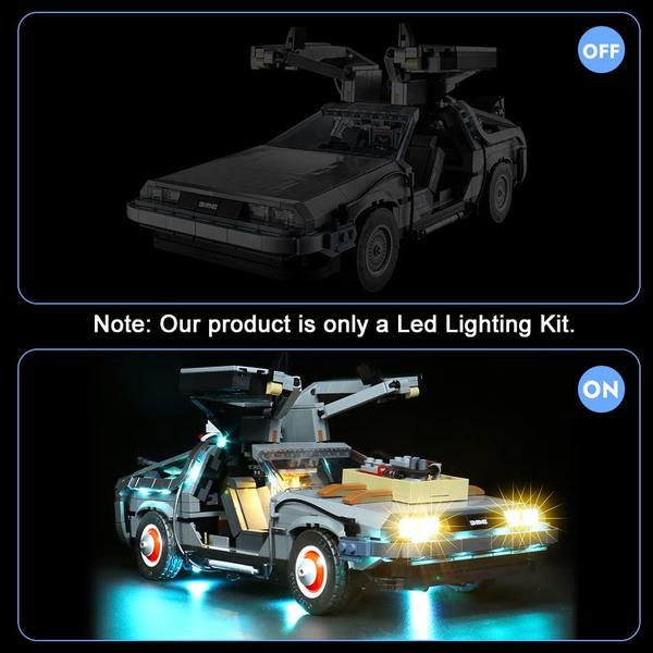 Imagem de Kit de luzes para LEGO Back to the Future Time Machine 10300