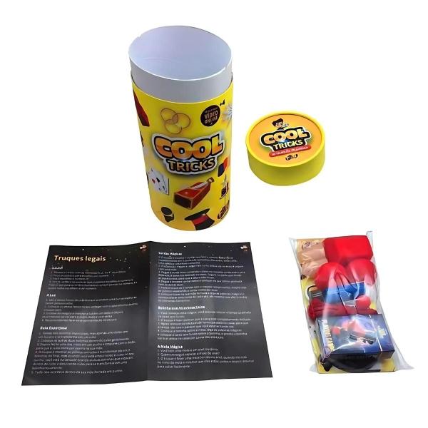 Kit de Mágica Cool Tricks Com Truques Divertidos F0143-1 - Fun - Fun Divirta-se Imagem de Kit de Mágica Cool Tricks Com Truques Divertidos F0143-1 - Fun