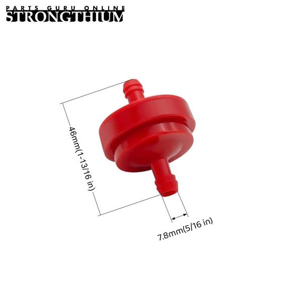 Imagem de Kit de mangueira de linha de combustível Strongthium de 1/4 de polegada para Briggs & Stratton