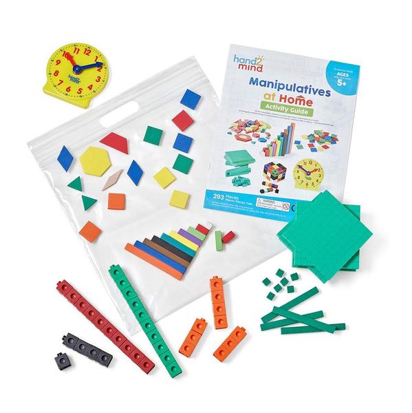 Imagem de Kit de manipulação matemática hand2mind Take Home para crianças do ensino fundamental e médio