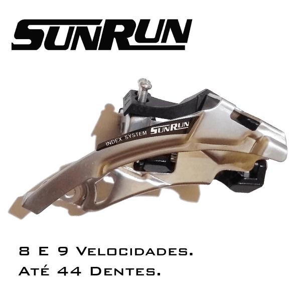 Imagem de Kit de Marcha Sunrun 4 Peças 24v 3x8v Cambio Dianteiro E Traseiro Passador Padrão Shimano Com Manete Para Mtb Bike