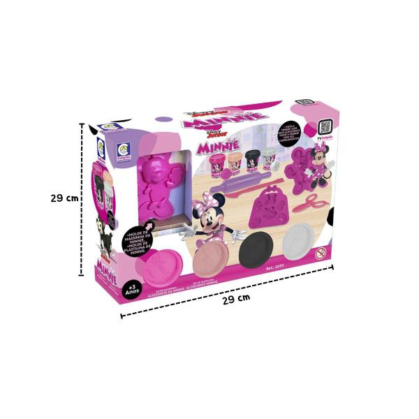 Imagem de Kit De Massinhas De Modelar Da Minnie Disney - Cotiplás