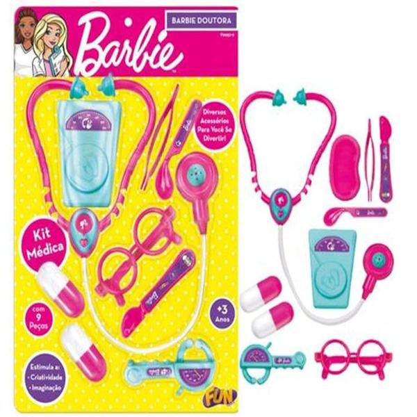 Imagem de Kit de Médico Barbie Doutora Barão Toys 