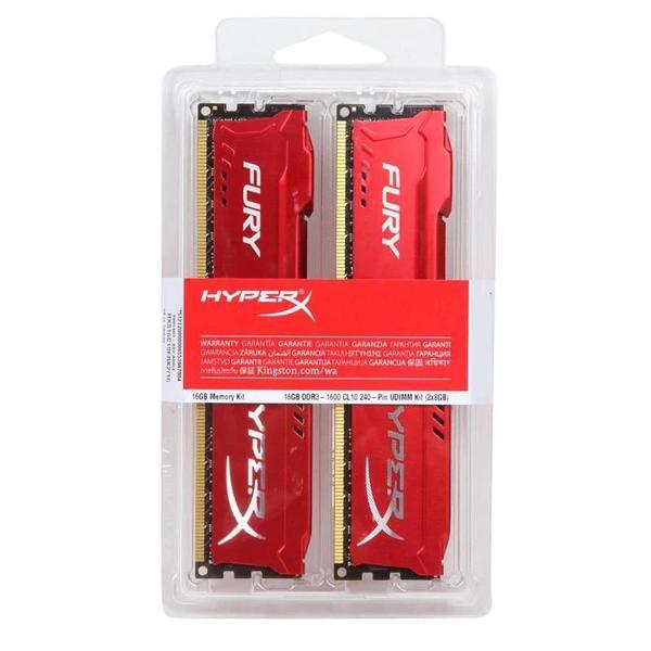 Imagem de Kit de Memória RAM DDR3 HyperX - 8GB e 16GB (1866MHz, 1600MHz, 1333MHz)