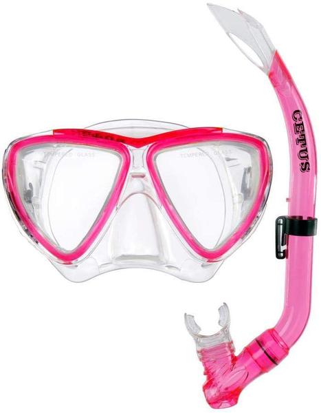 Kit de mergulho infantil em pvc ( máscara e snorkel) - CETUS Imagem de Kit de mergulho infantil em pvc ( máscara e snorkel)