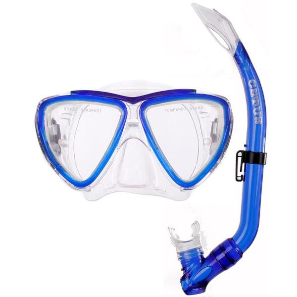 Kit de mergulho infantil em pvc ( máscara e snorkel) - CETUS Imagem de Kit de mergulho infantil em pvc ( máscara e snorkel)