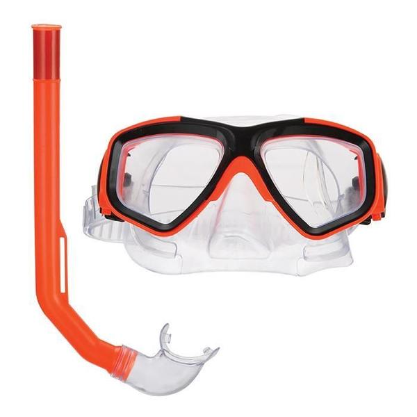 Imagem de Kit De Mergulho Máscara + Snorkel Praia Piscina Juvenil