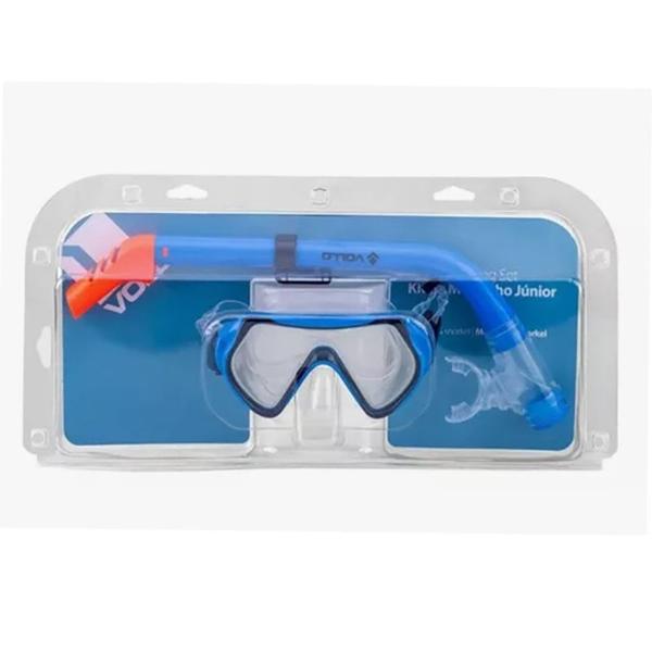 Imagem de Kit de Mergulho Vollo Mascara+Snorkel Infantil VN700