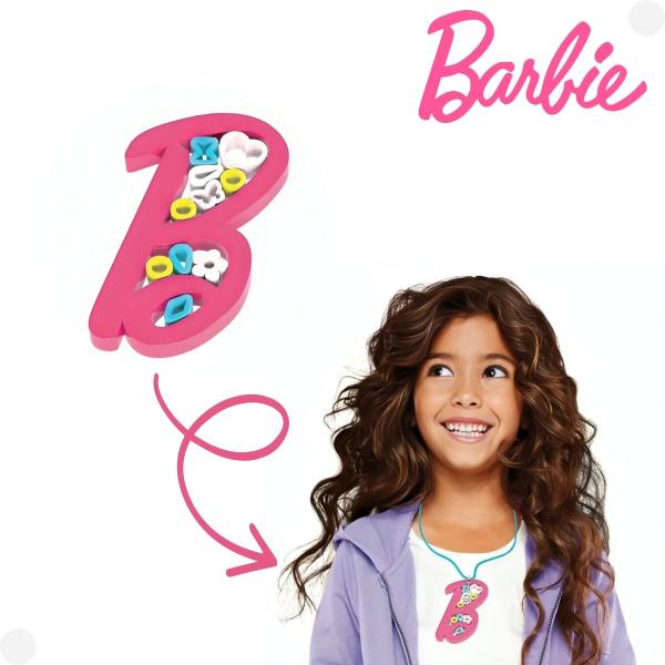 Imagem de Kit de Miçangas Barbie EZ Glitz Bids F0154-3 - Fun Divirta-se